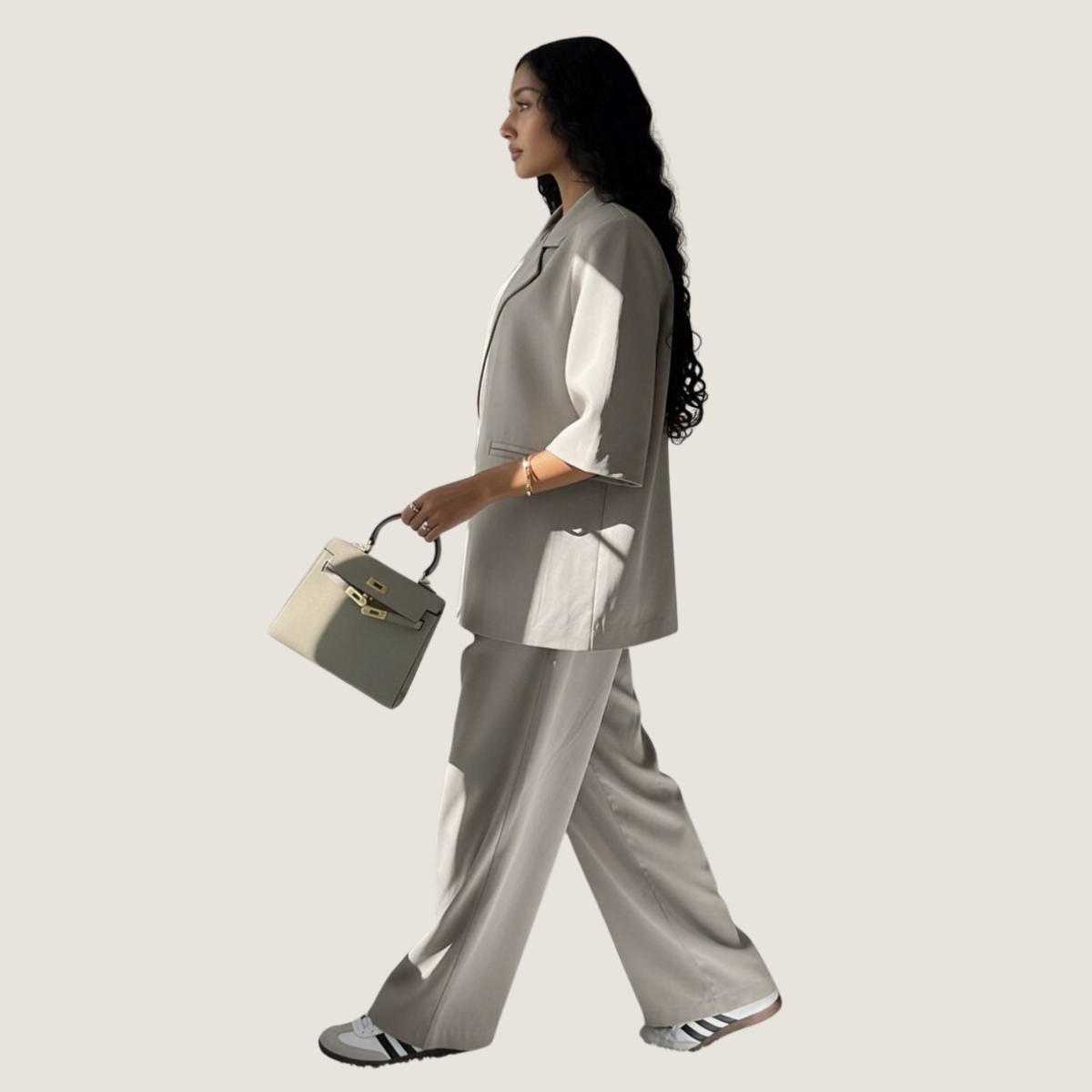 Pantalon Élégance Perle – Maison Haati
