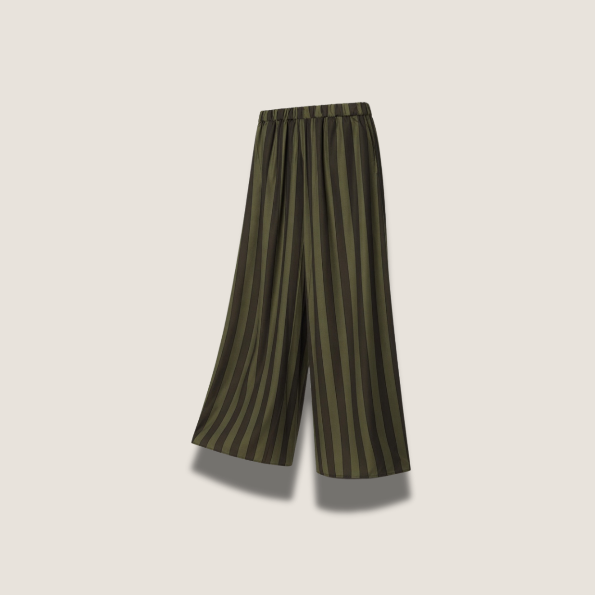 Pantalon large à rayures fluide - LUNA STRIPE PANT