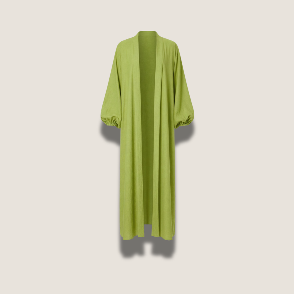 Duster long ouvert en lin - HaatiZ