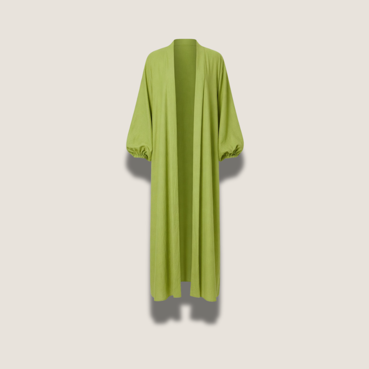 Duster long ouvert en lin - HaatiZ