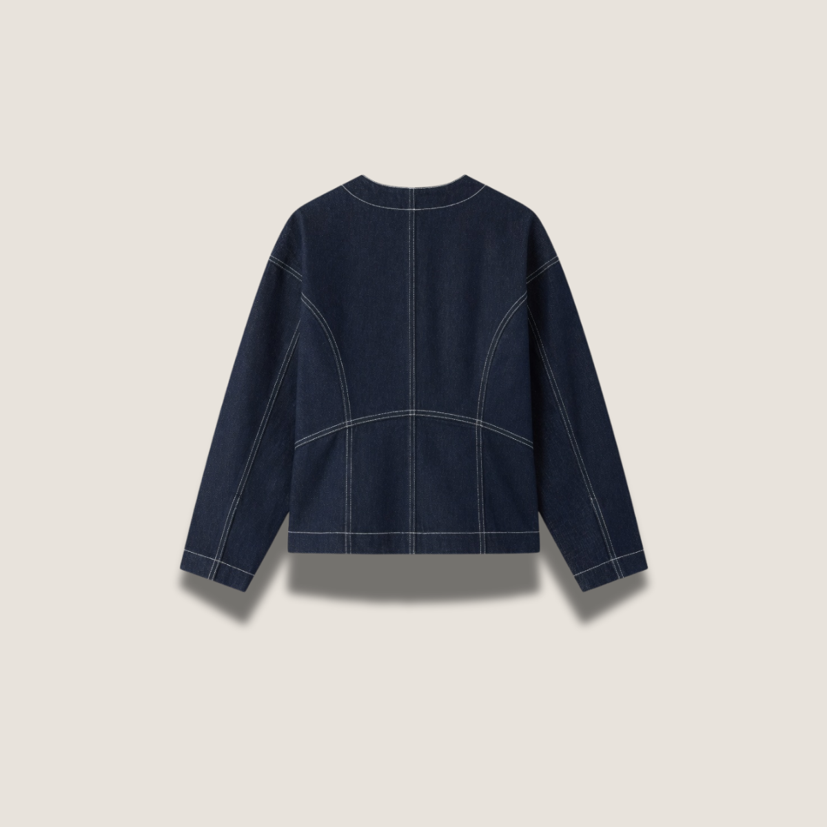 Blazer jean - Contraste Indigo