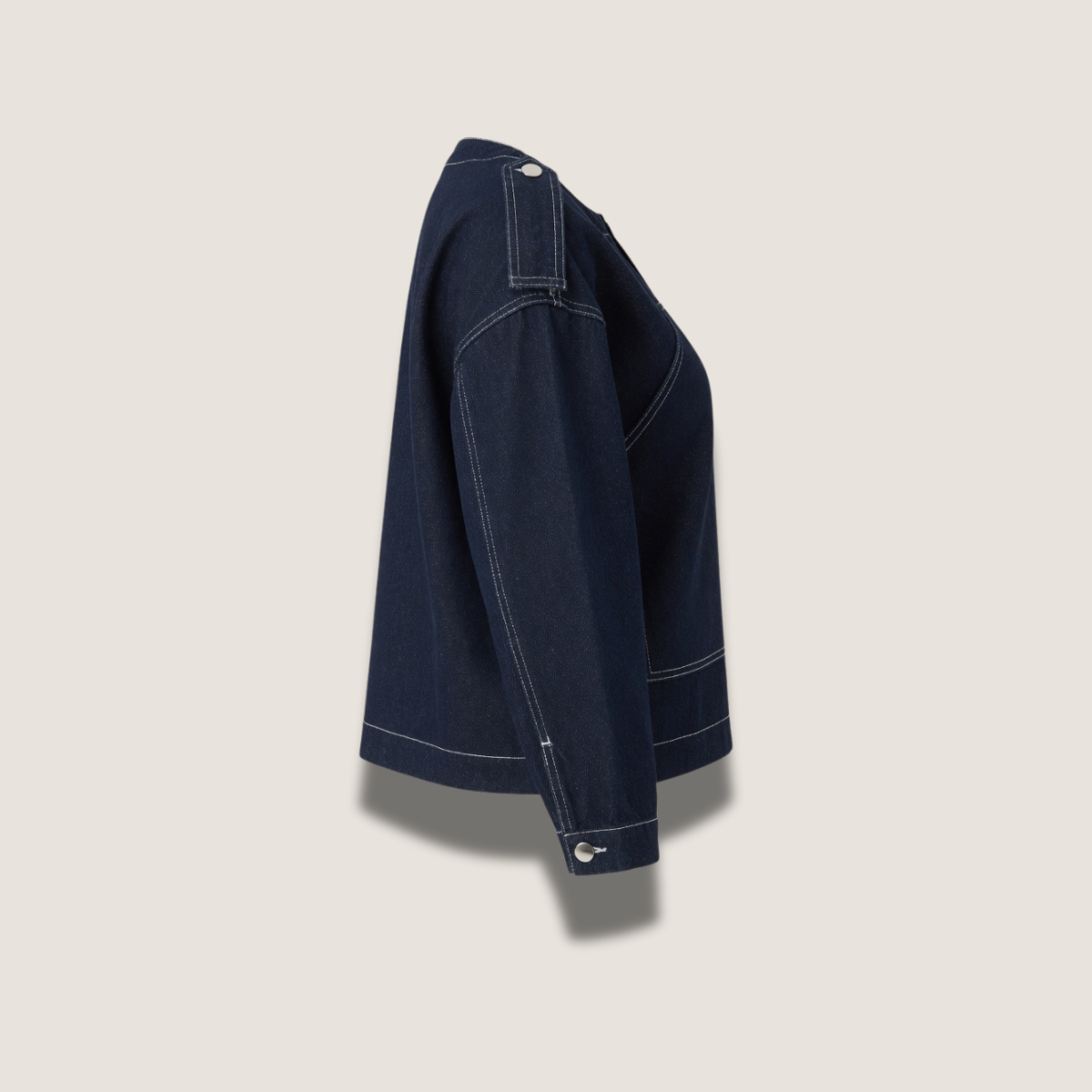 Blazer jean - Contraste Indigo