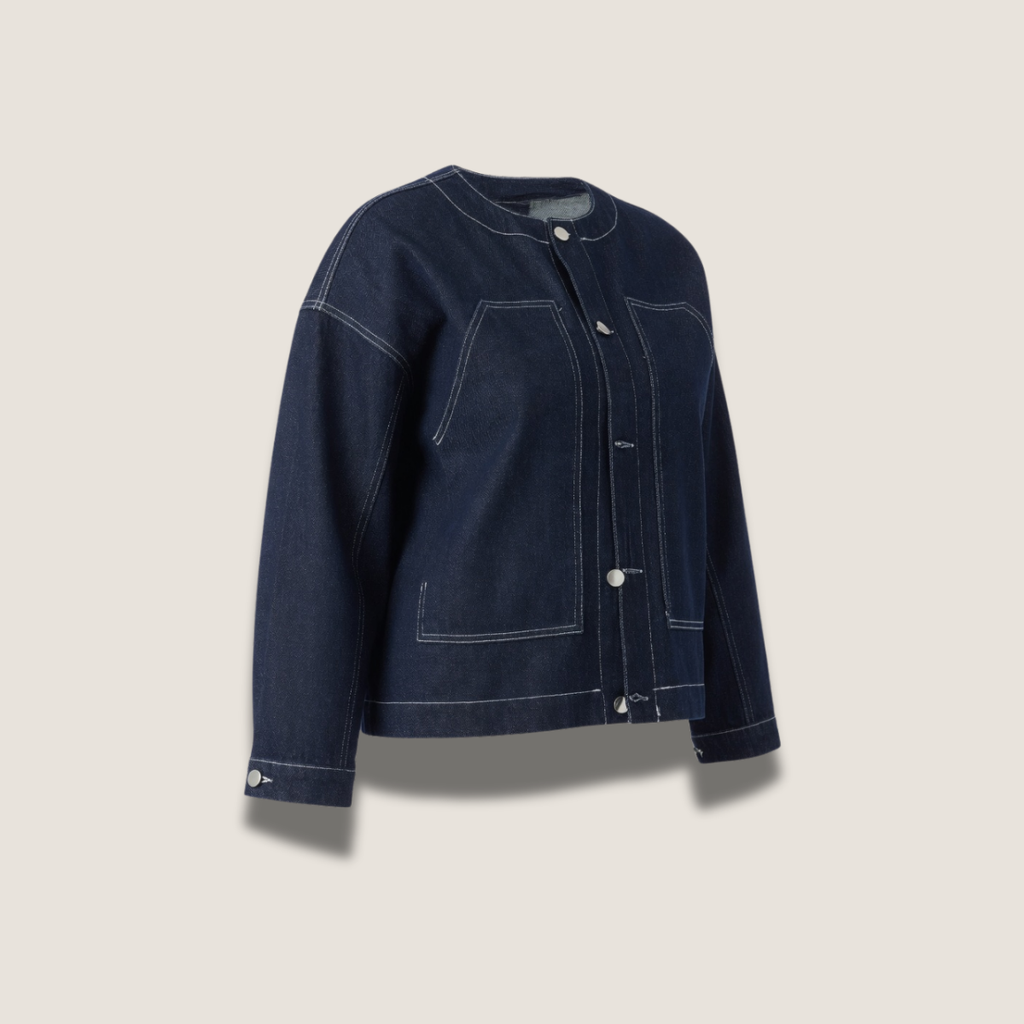 Blazer jean - Contraste Indigo