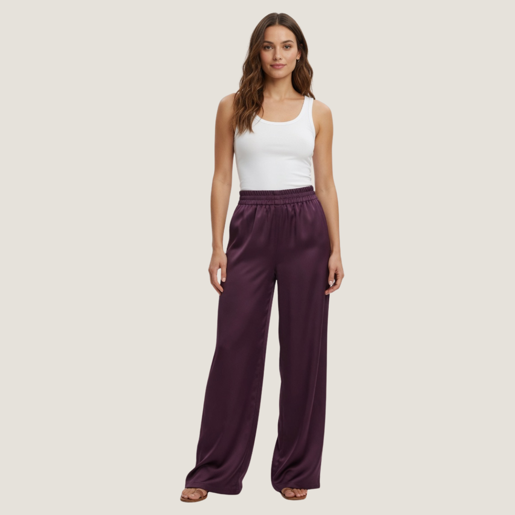 Pantalon Fluide Satin - Signa